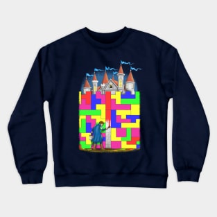 A Tetris Inspired Fairy Tale Love Story Crewneck Sweatshirt